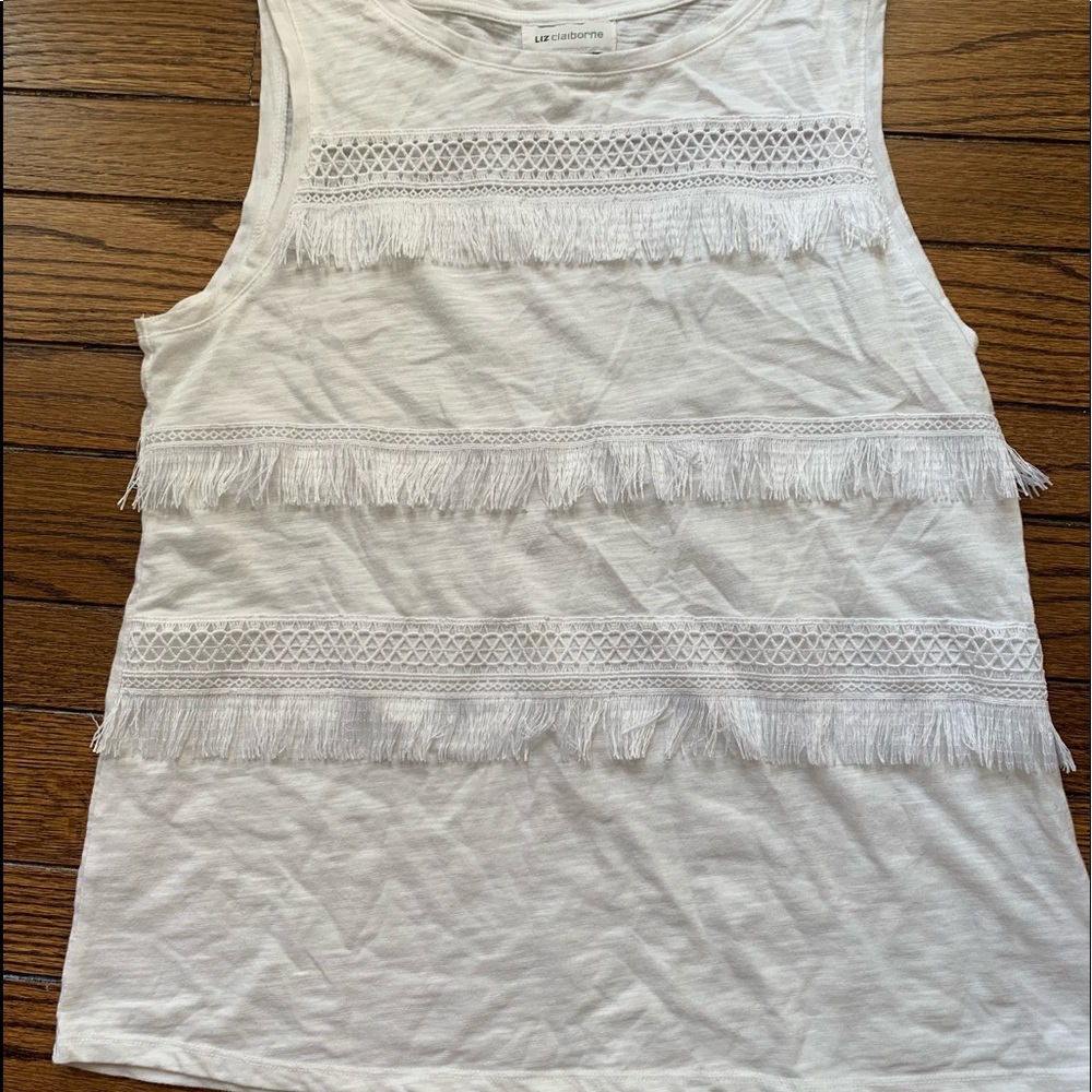 Dressy fringe top